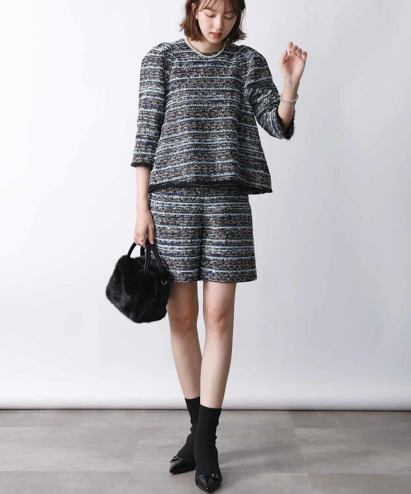 model：H171　着用サイズ：M　ブルー