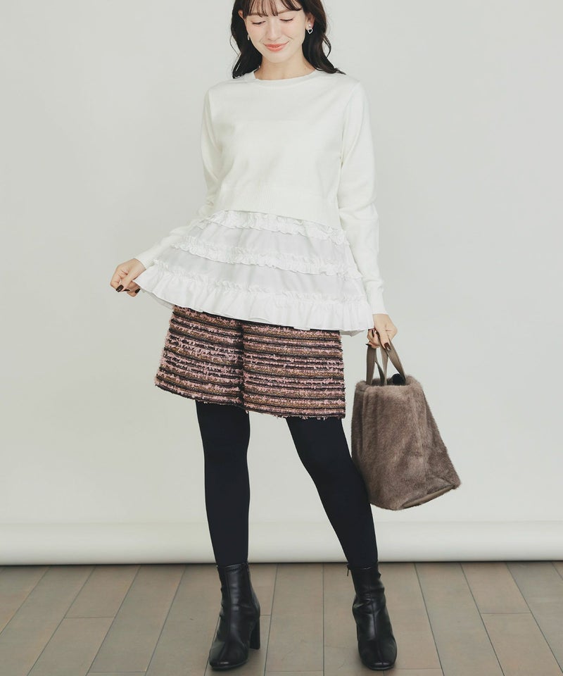 model：H155　着用サイズ：M　ピンク