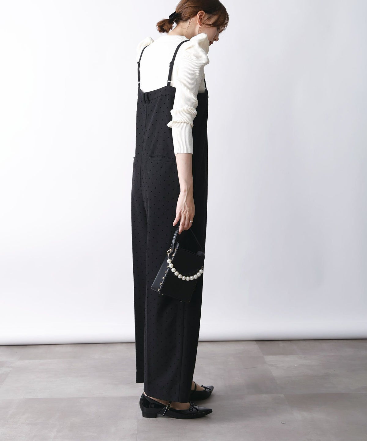 model：H171　着用サイズ：M　ブラック