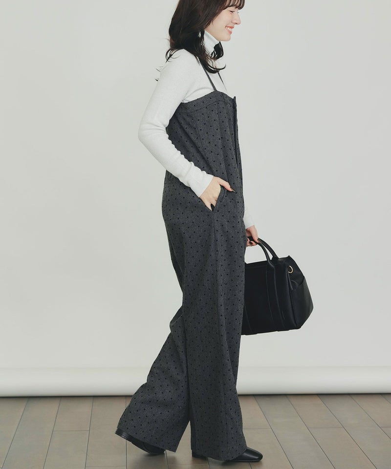 model：H155　着用サイズ：M　チャコールグレー