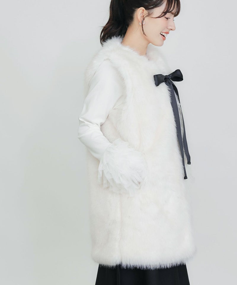 model：H155　着用サイズ：M　オフホワイト