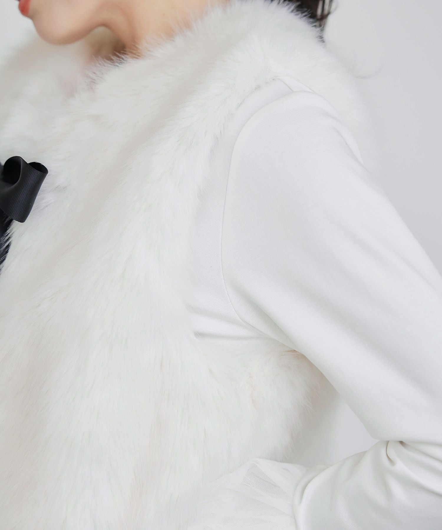 フェイクファーベスト（ロング） | PICCIN (ピッチン) 公式通販