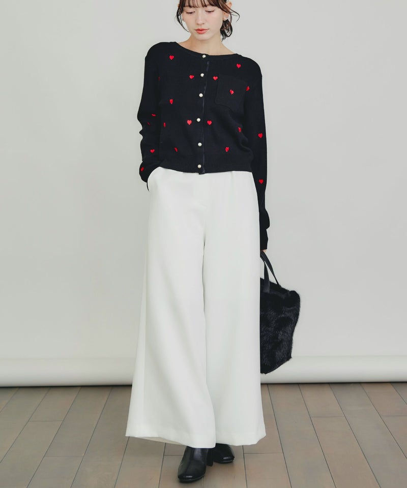 model：H155　着用サイズ：M　オフホワイト