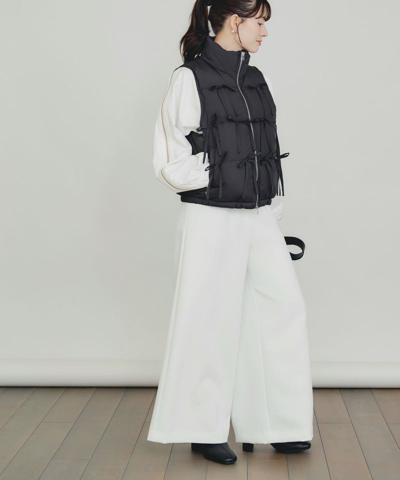 model：H155　着用サイズ：M　オフホワイト