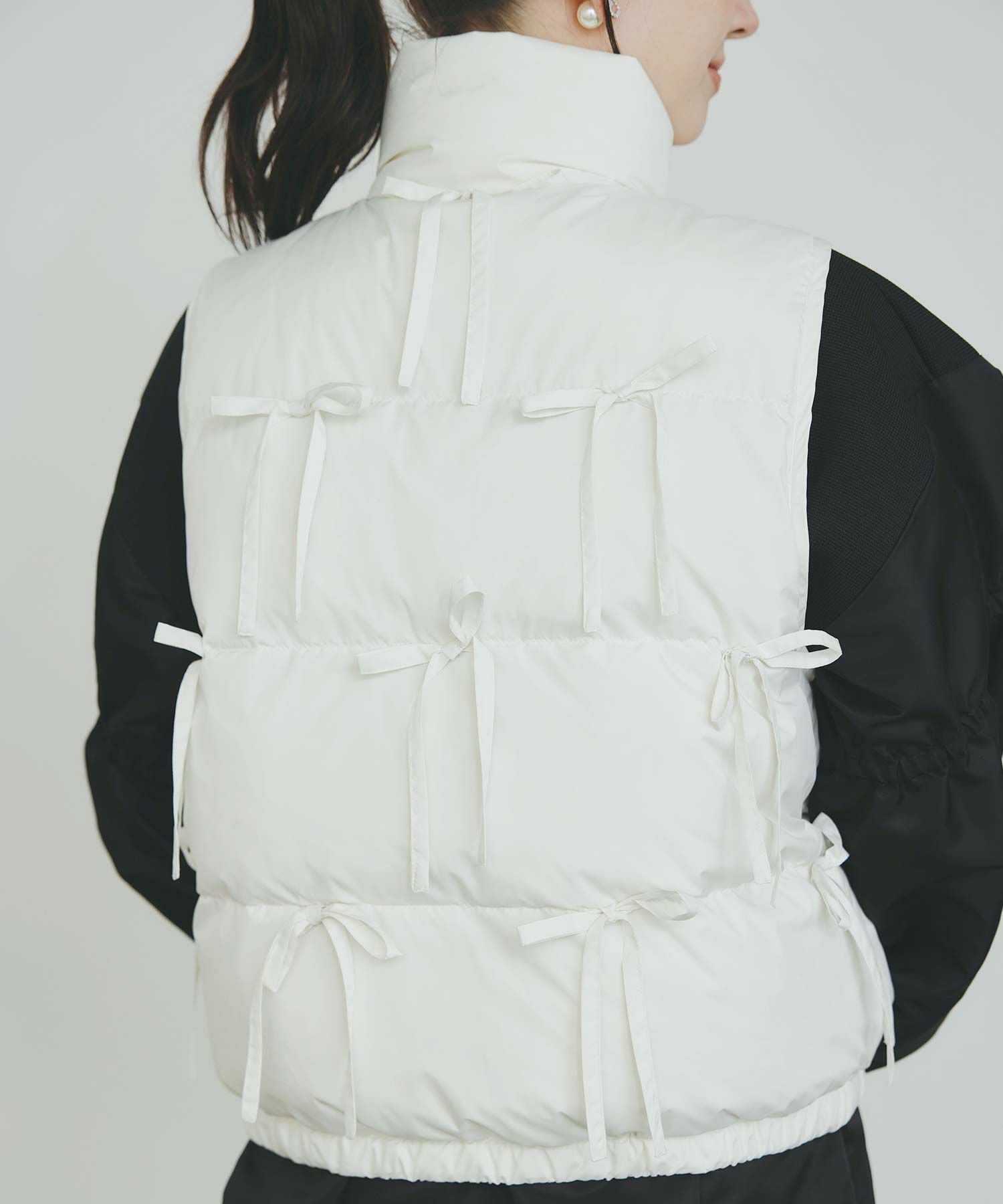 リボンダウンベスト | PICCIN (ピッチン) 公式通販