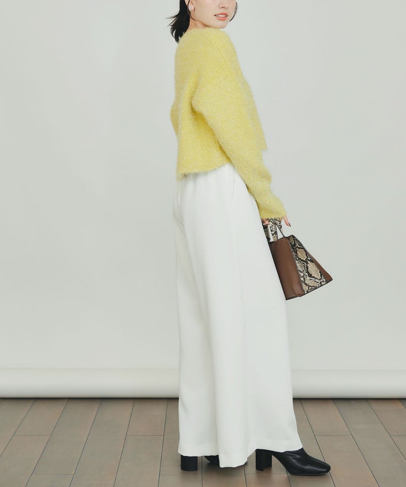 model：H155　着用サイズ：M　イエロー