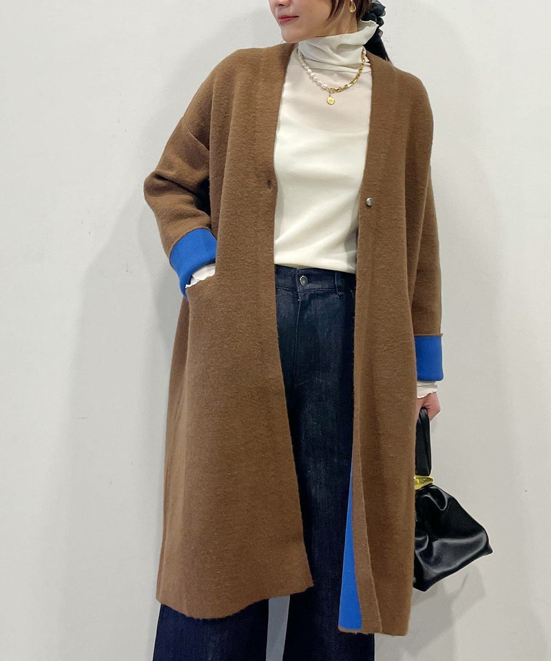 model：H164　着用サイズ：M　ブラウン