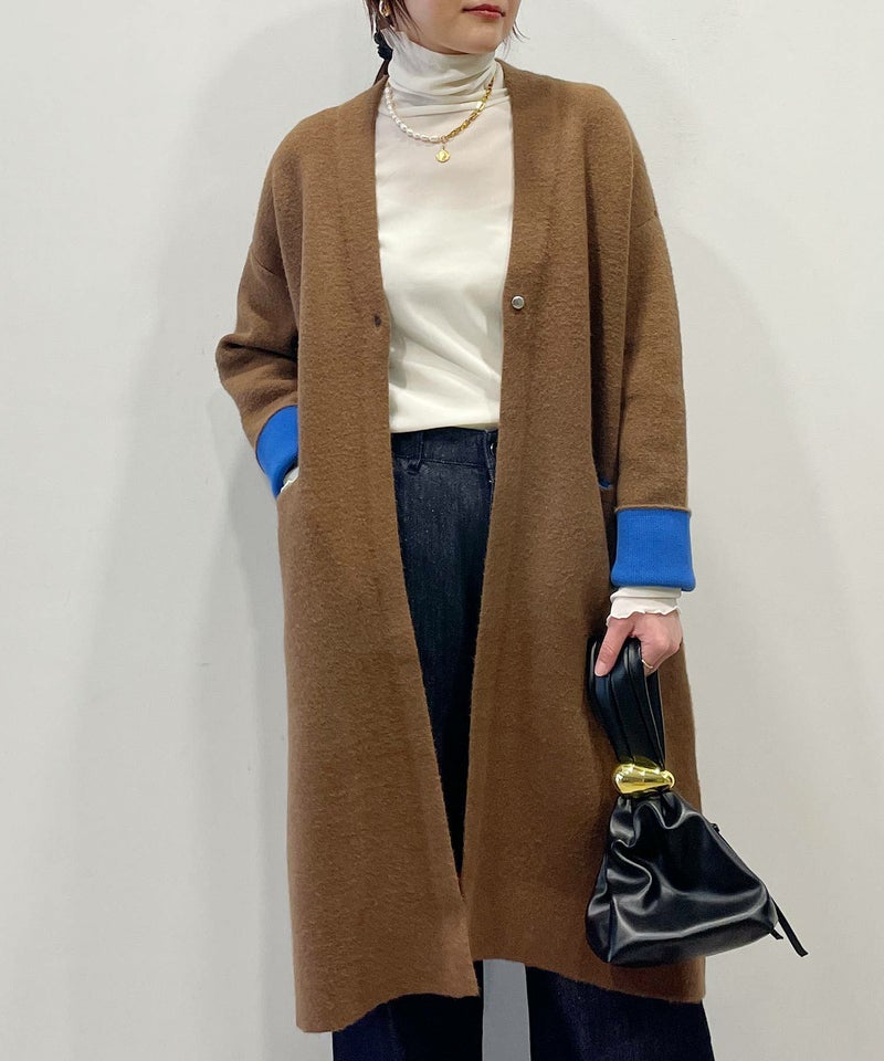 model：H164　着用サイズ：M　ブラウン