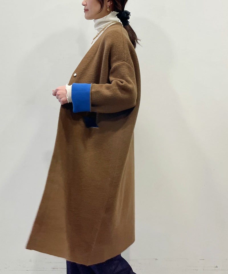 model：H164　着用サイズ：M　ブラウン