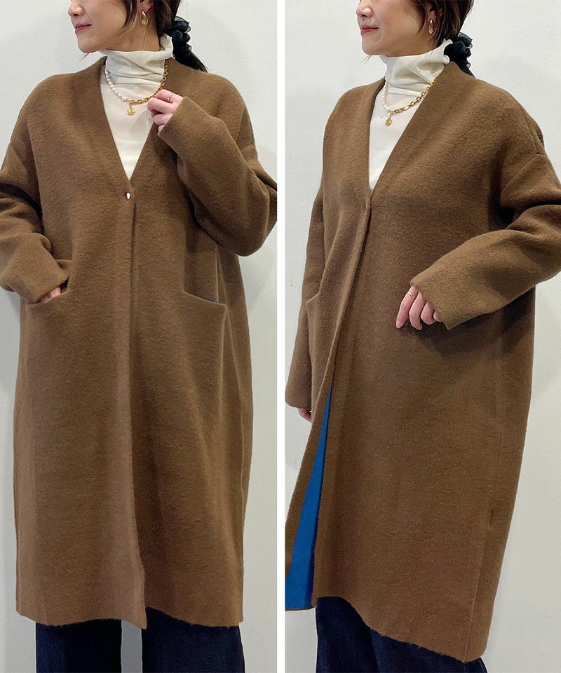 model：H164　着用サイズ：M　ブラウン