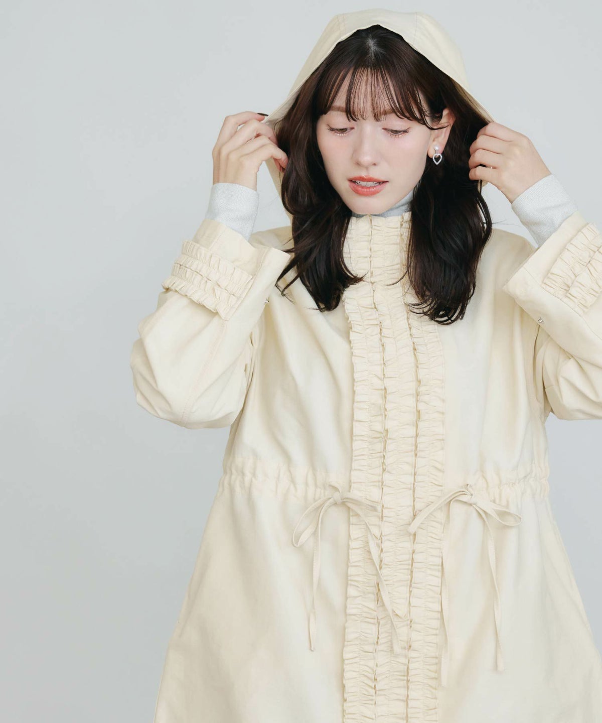 model：H155　着用サイズ：M