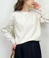 model：H164　着用サイズ：M　アイボリー