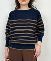 model：H164　着用サイズ：M　ネイビー