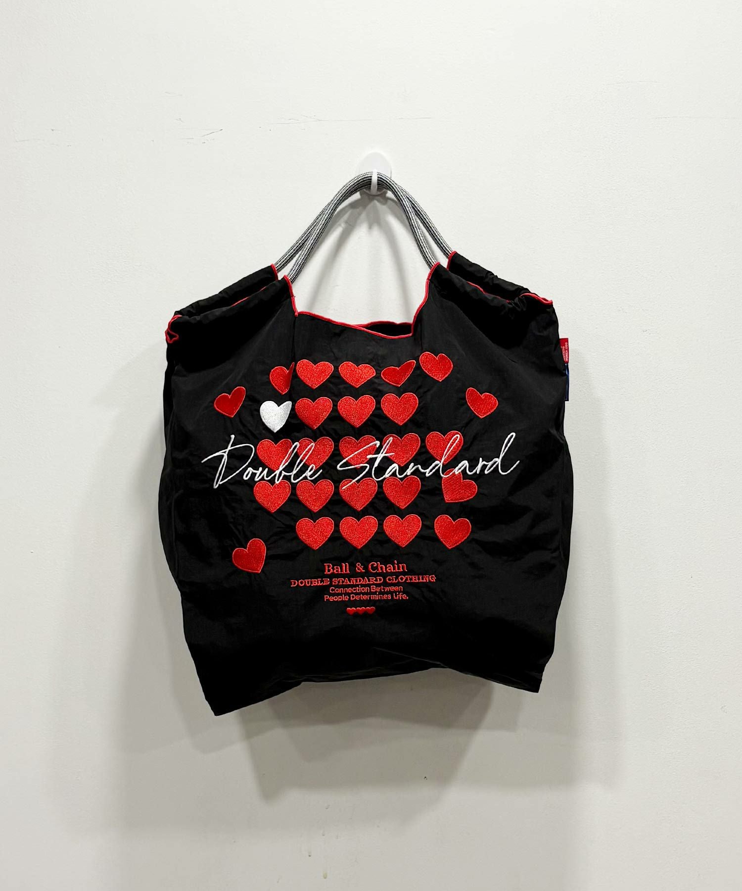 Ball&Chain×DOUBLE STANDARD CLOTHING]shopping bag-DS HEART(M