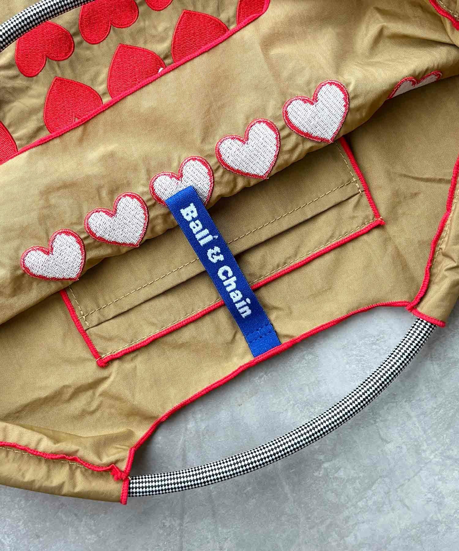 Ball&Chain×DOUBLE STANDARD CLOTHING]shopping bag-DS HEART(M
