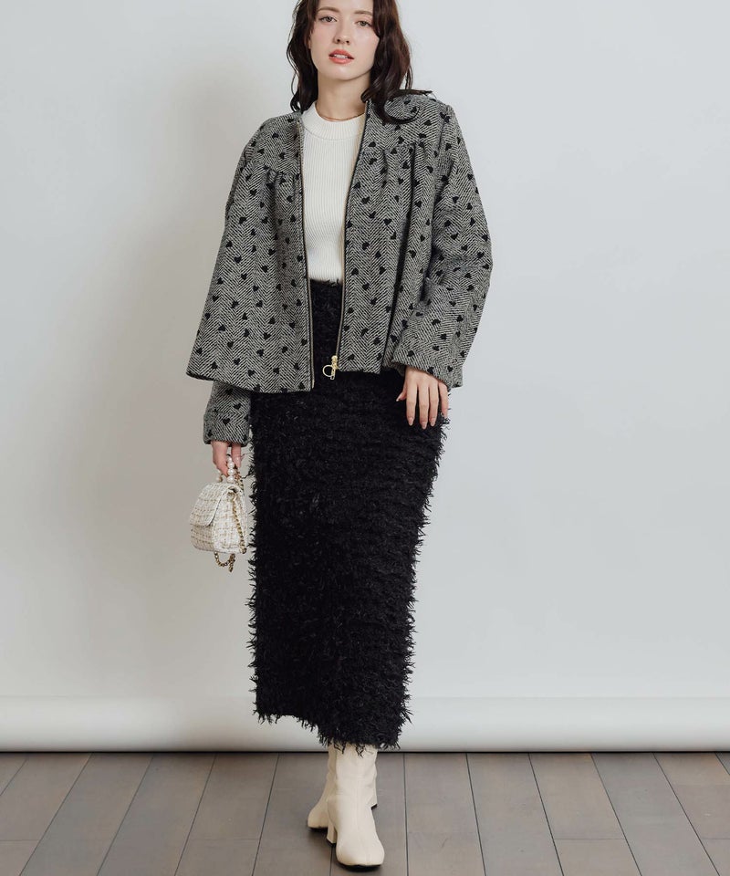 model：H155　着用サイズ：M　ブラック