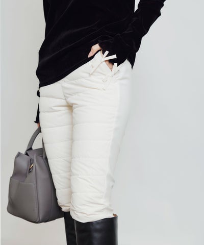 model：H155　着用サイズ：S　オフホワイト