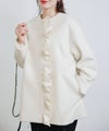 model：H155　着用サイズ：M　オフホワイト