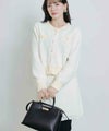 model：H155　着用サイズ：M　オフホワイト　セットアップ
