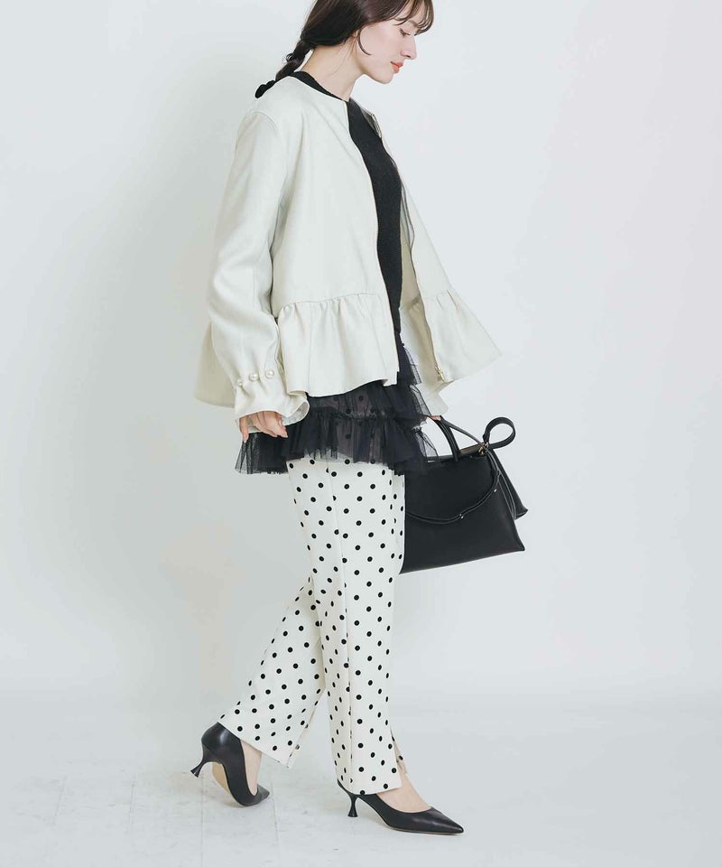 model：H155　着用サイズ：M　ブラック