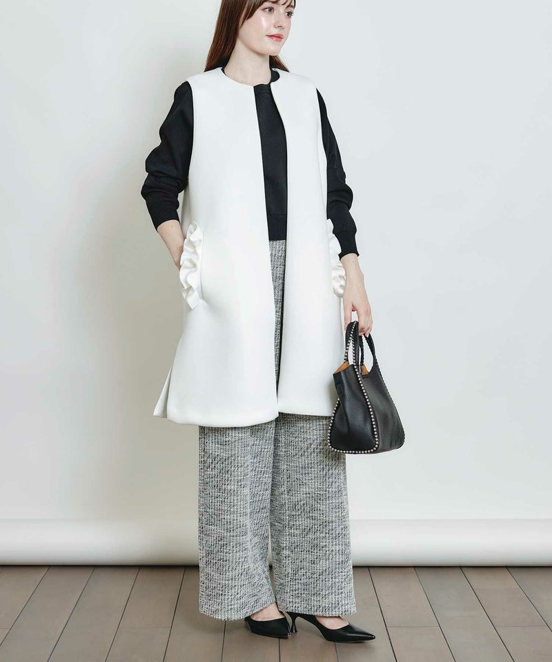 model：H160　着用サイズ：M　ブラック