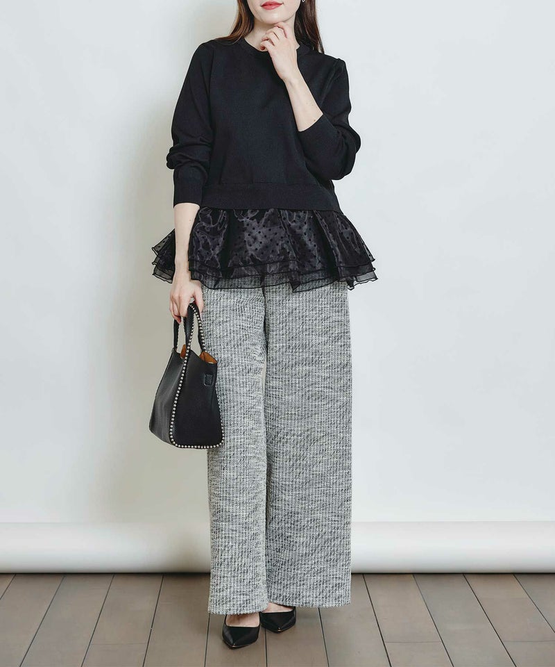 model：H160　着用サイズ：M　ブラック