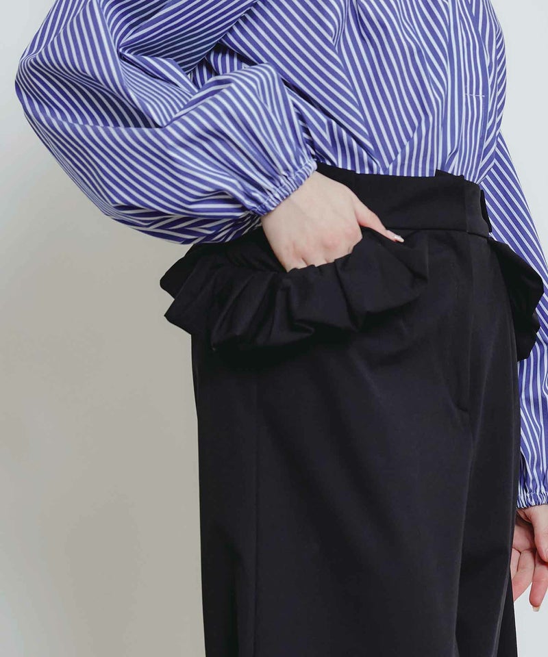 model：H160　着用サイズ：M　サスペンダーなし