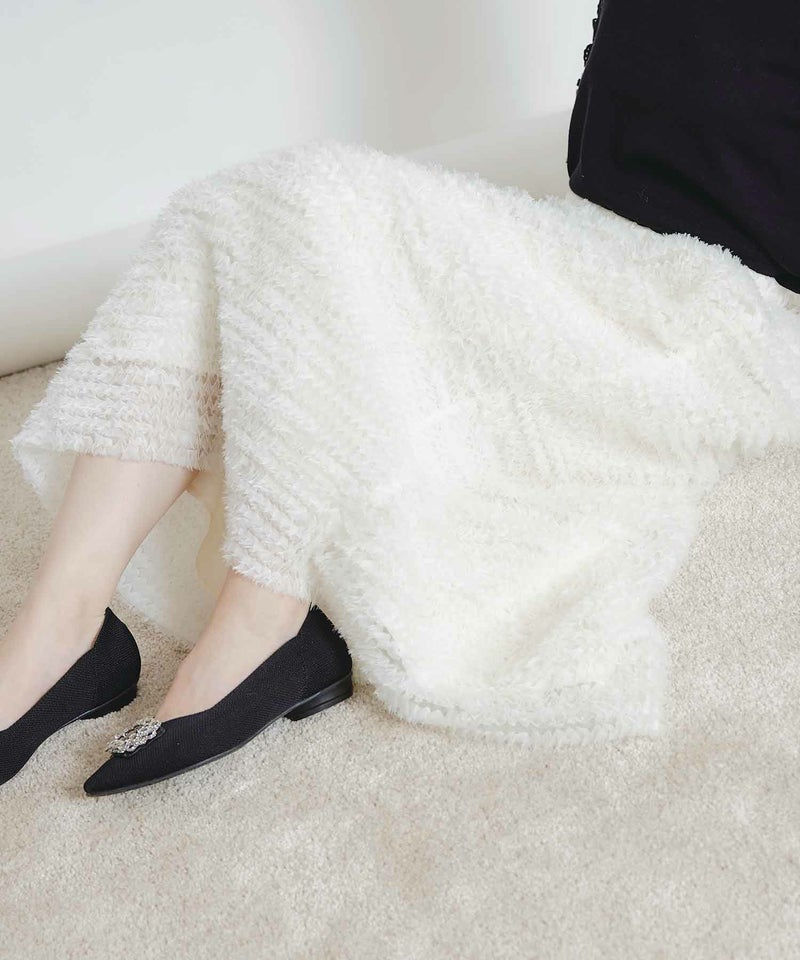 model：H160　着用サイズ：M　オフホワイト