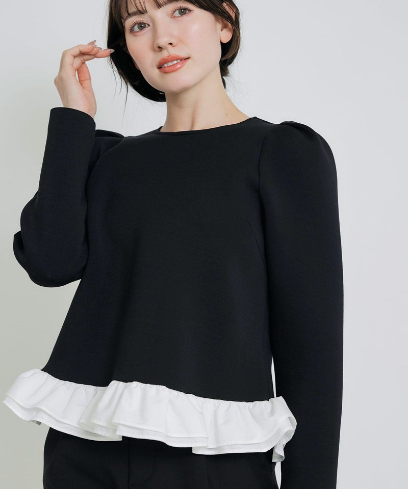 model：H155　着用サイズ：M　ブラック