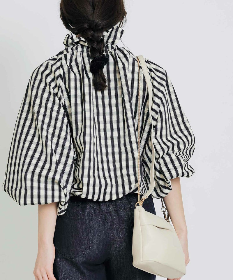 model：H155　着用サイズ：M　アイボリー