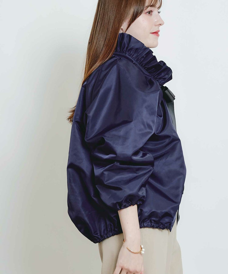 model：H160　着用サイズ：M　ネイビー