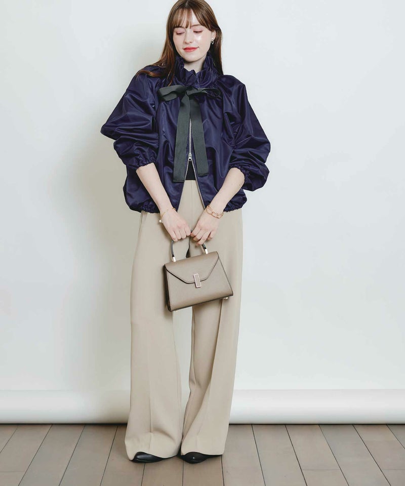 model：H160　着用サイズ：M　ネイビー