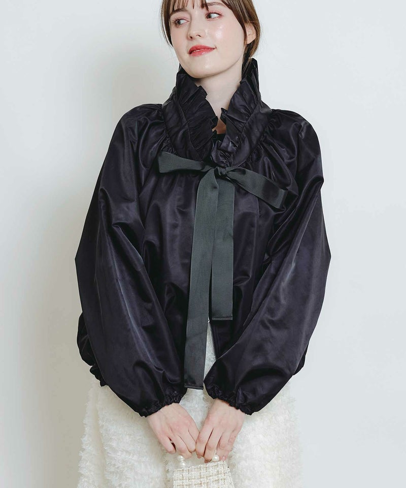 model：H160　着用サイズ：M　ブラック