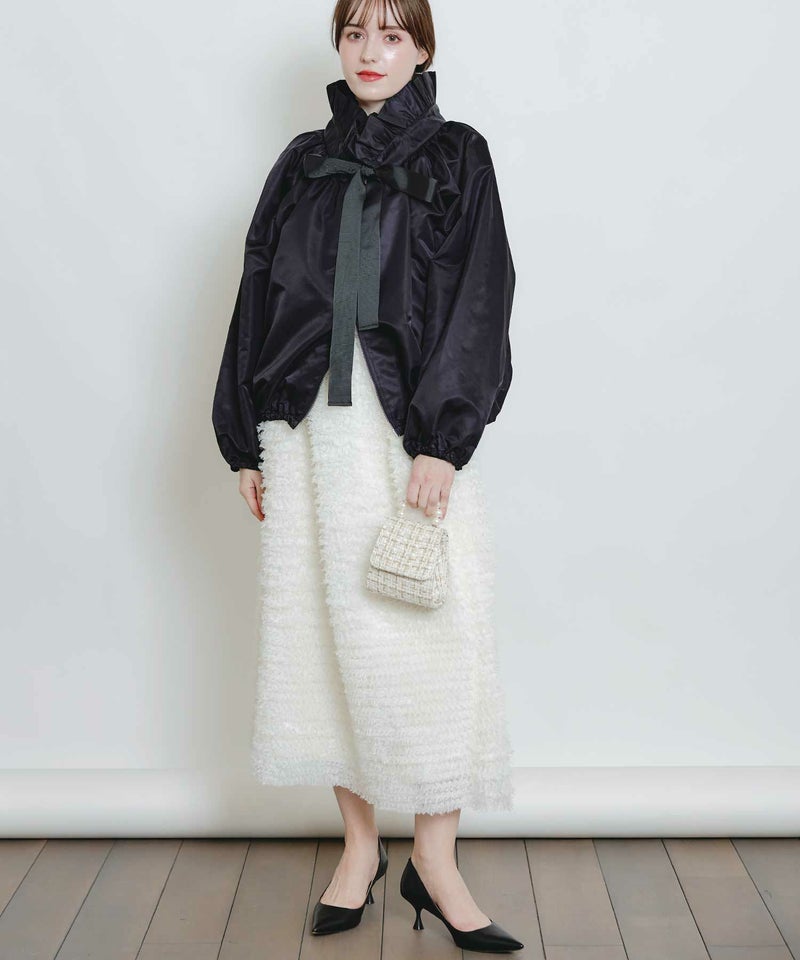 model：H160　着用サイズ：M　ブラック