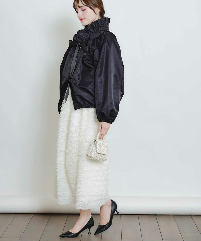 model：H160　着用サイズ：M　ブラック