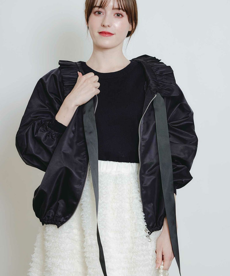 model：H160　着用サイズ：M　ブラック