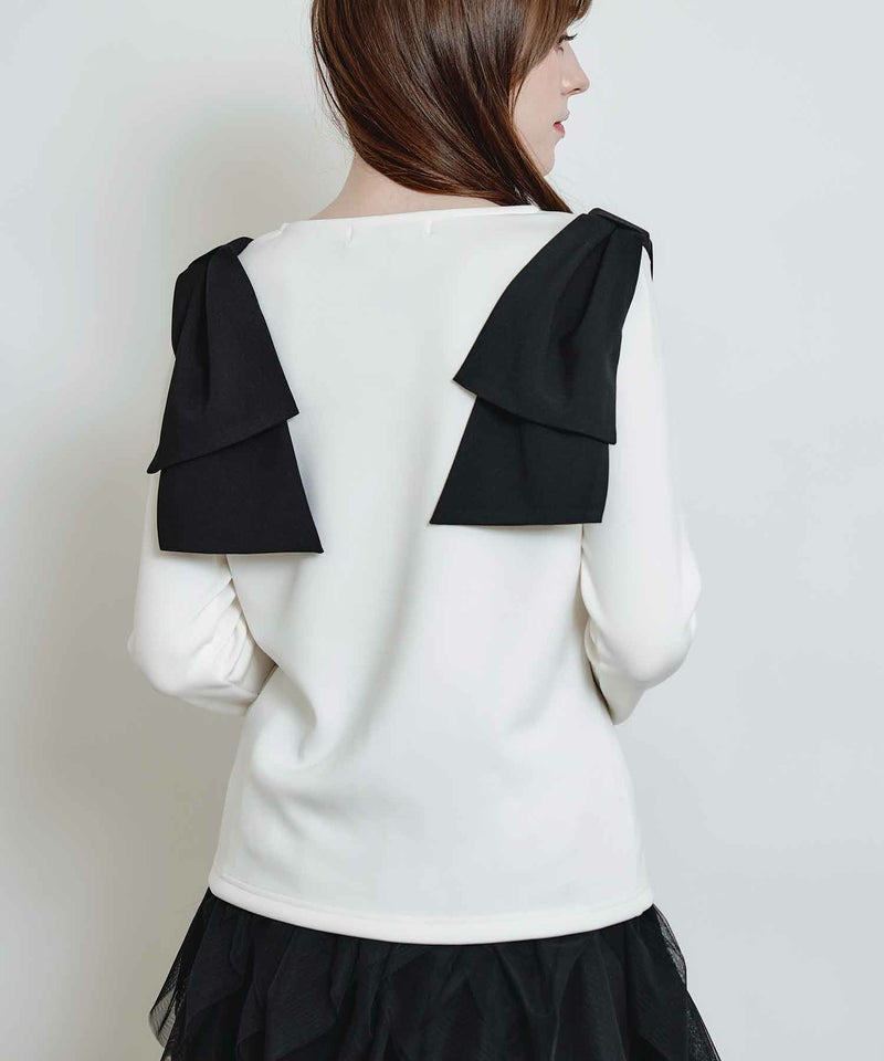 model：H160　着用サイズ：M　オフホワイト