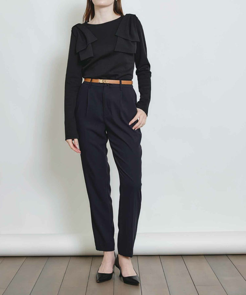 model：H160　着用サイズ：M　ブラック