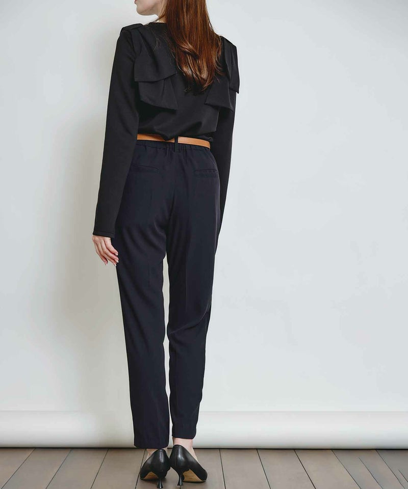 model：H160　着用サイズ：M　ブラック