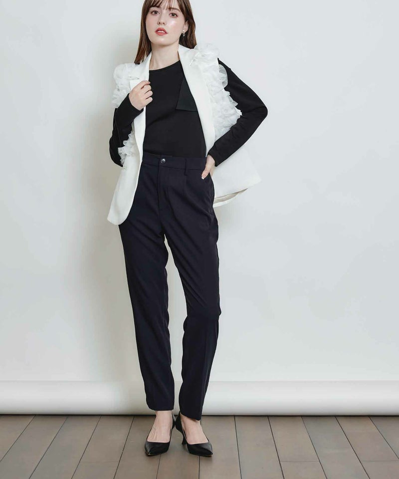 model：H160　着用サイズ：M　ブラック