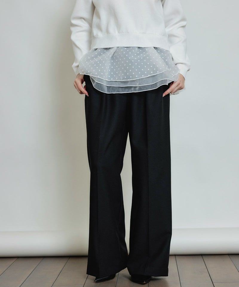 model：H160　着用サイズ：M　ブラック