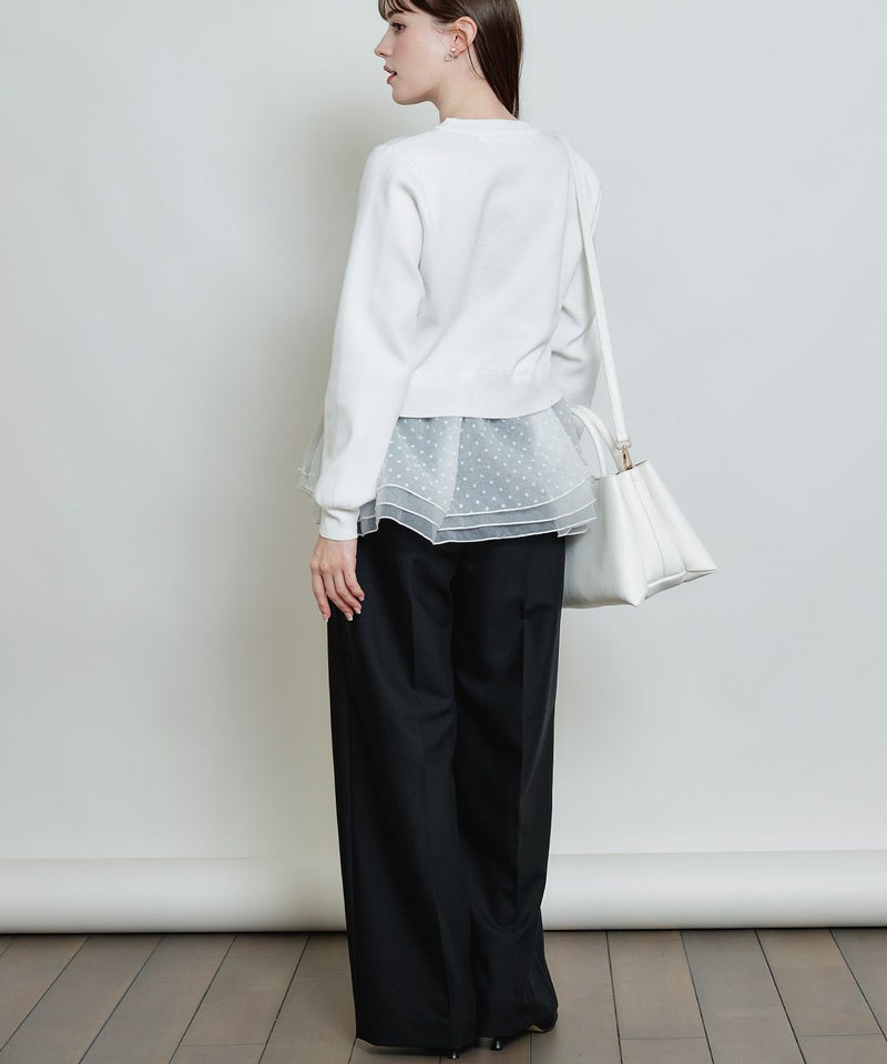 model：H160　着用サイズ：M　ブラック