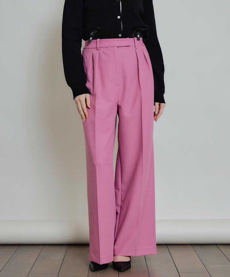 model：H160　着用サイズ：M　ピンク