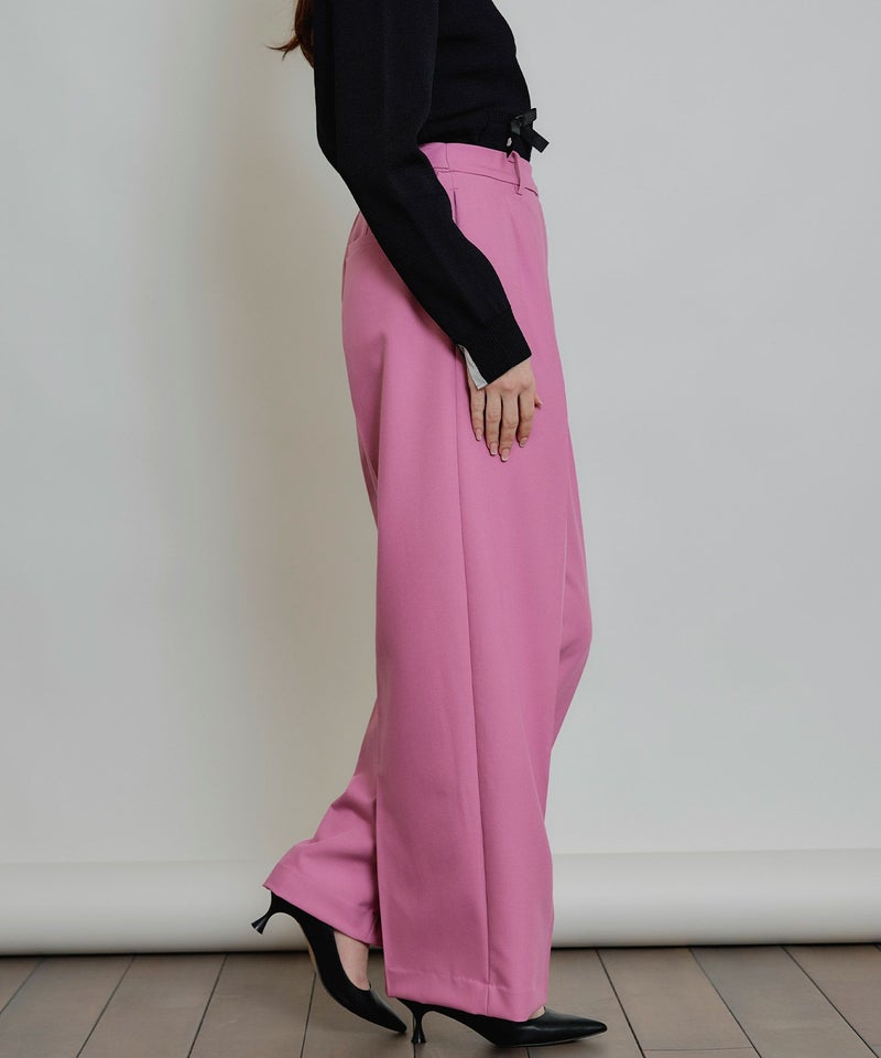 model：H160　着用サイズ：M　ピンク