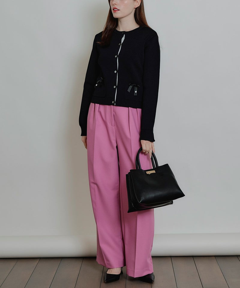 model：H160　着用サイズ：M　ピンク