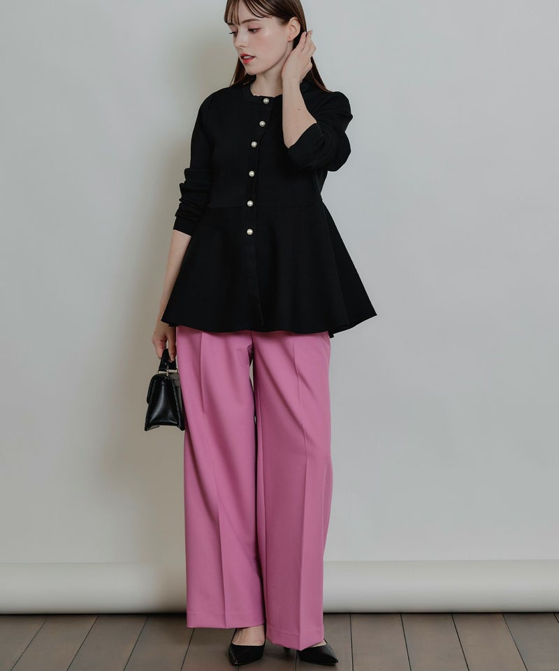 model：H160　着用サイズ：M　ピンク