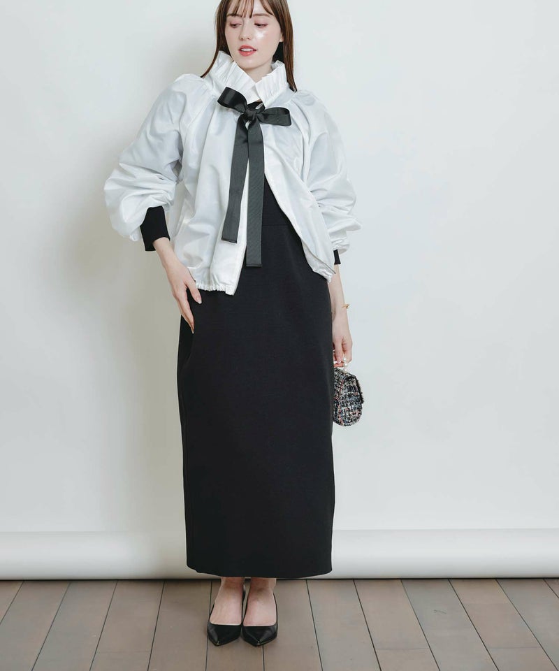 model：H160　着用サイズ：M　ブラック