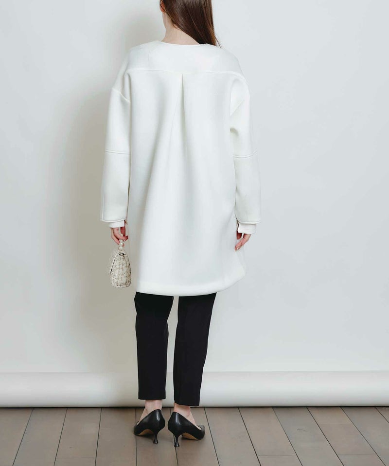 model：H160　着用サイズ：M　オフホワイト