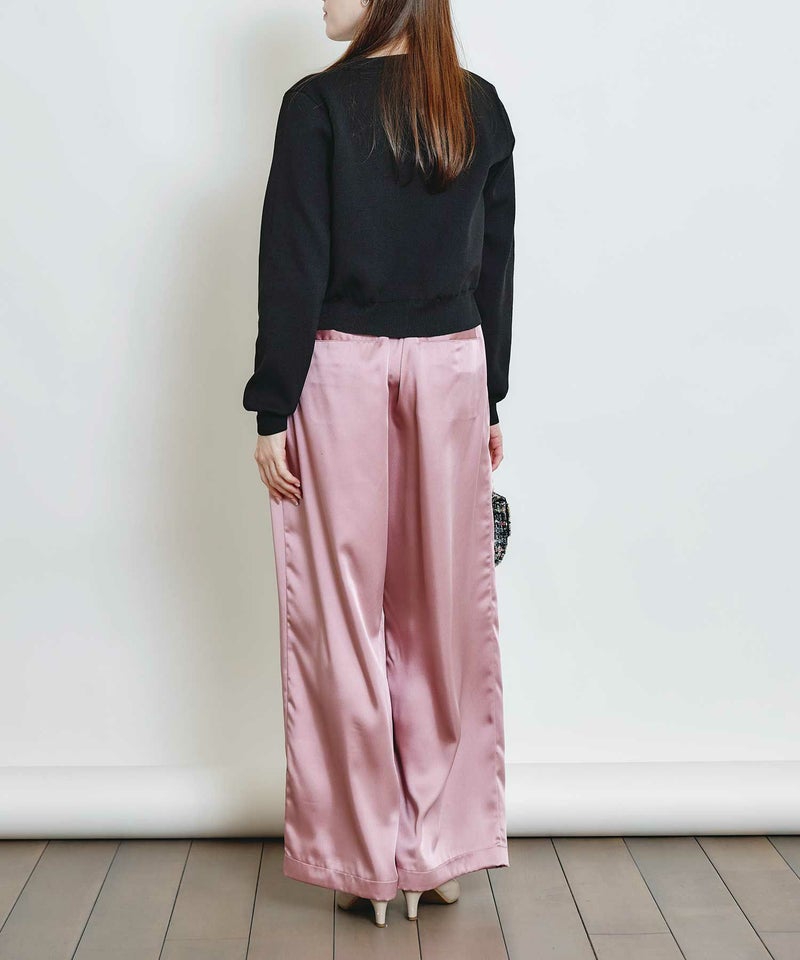 model：H160　着用サイズ：M　ピンク