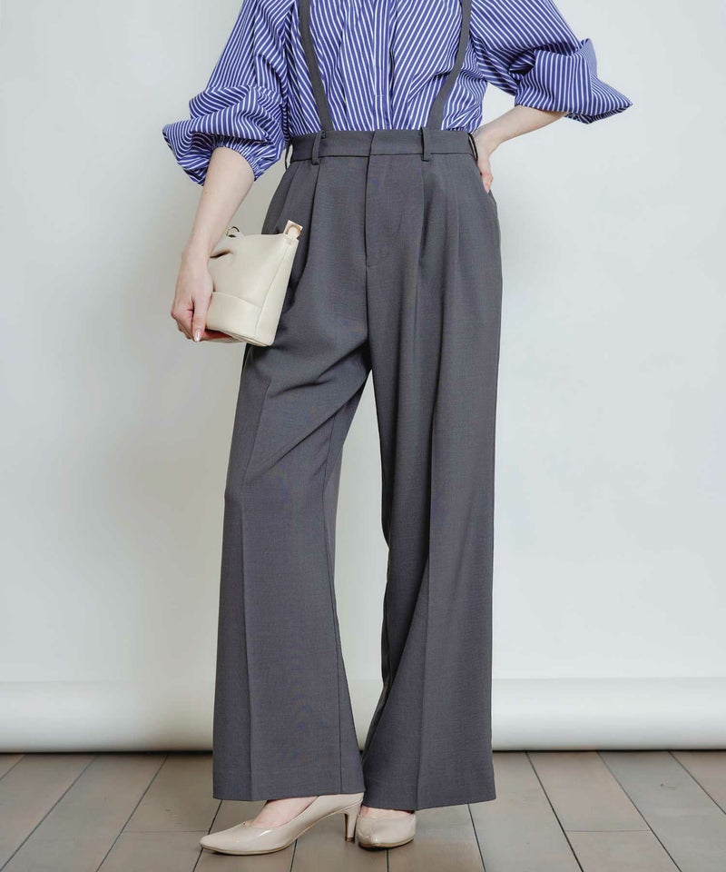 model：H160　着用サイズ：M　チャコールグレー